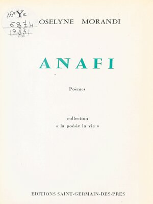 cover image of Anafi